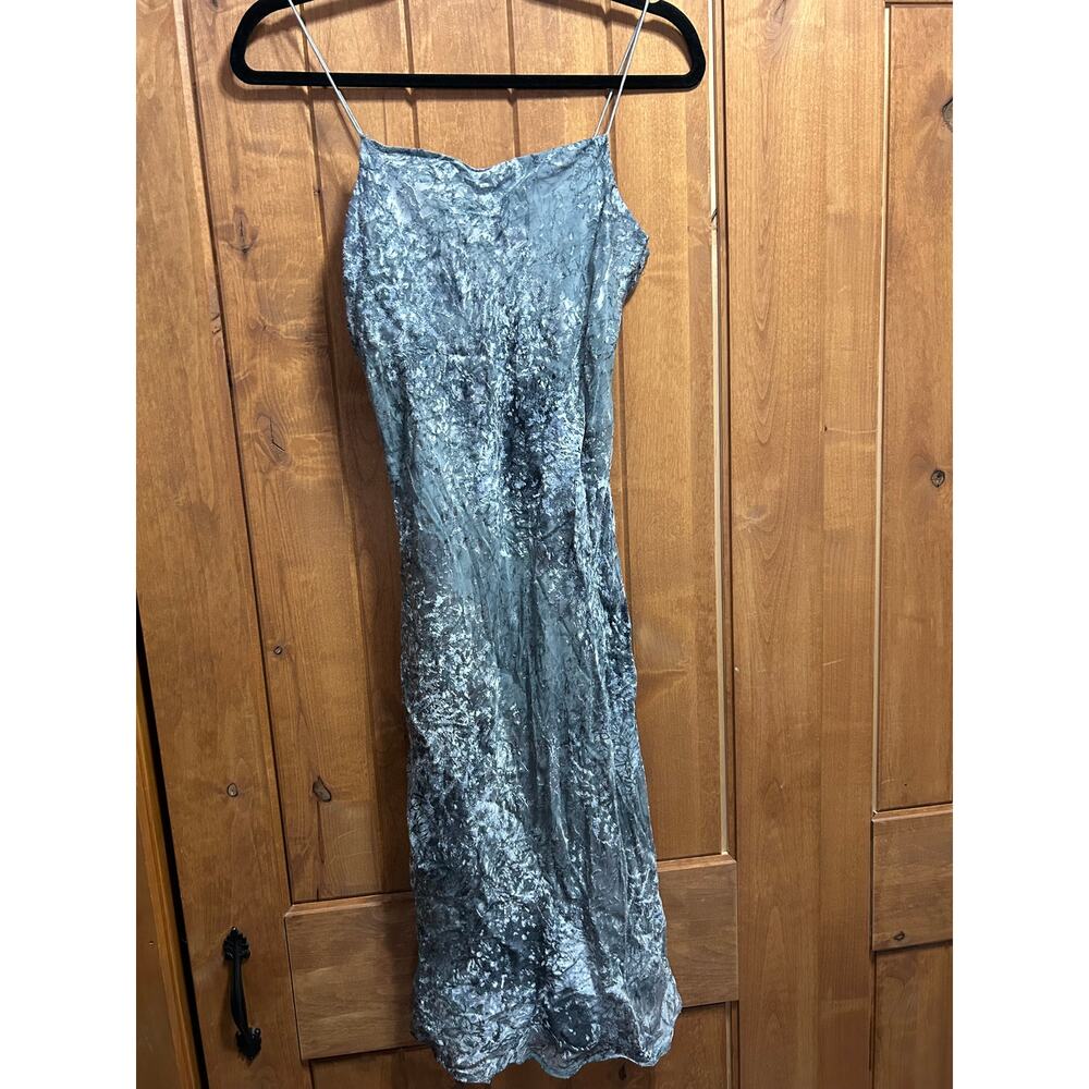 New Vintage 90s Arden B Velvet Burnout Romantic Fairy Dress Size S